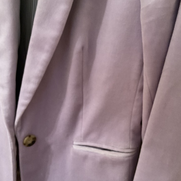 J Crew Lilac Velvet Parke Blazer - Picture 2 of 13